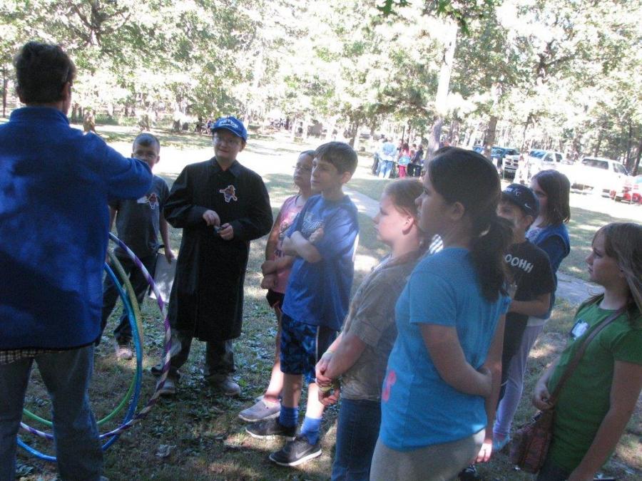 Carter County Eco Day quail game station